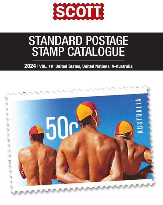 2024 Scott Stamp Postage Catalogue Volume 1: Cover Us, Un, Countries A-B (2 Copy Set): Scott Stamp Postage Catalogue Volume 1: Us, Un and Contries A-B ... Stamp Catalogue Vol 1 US and Countries A-B) - 7832