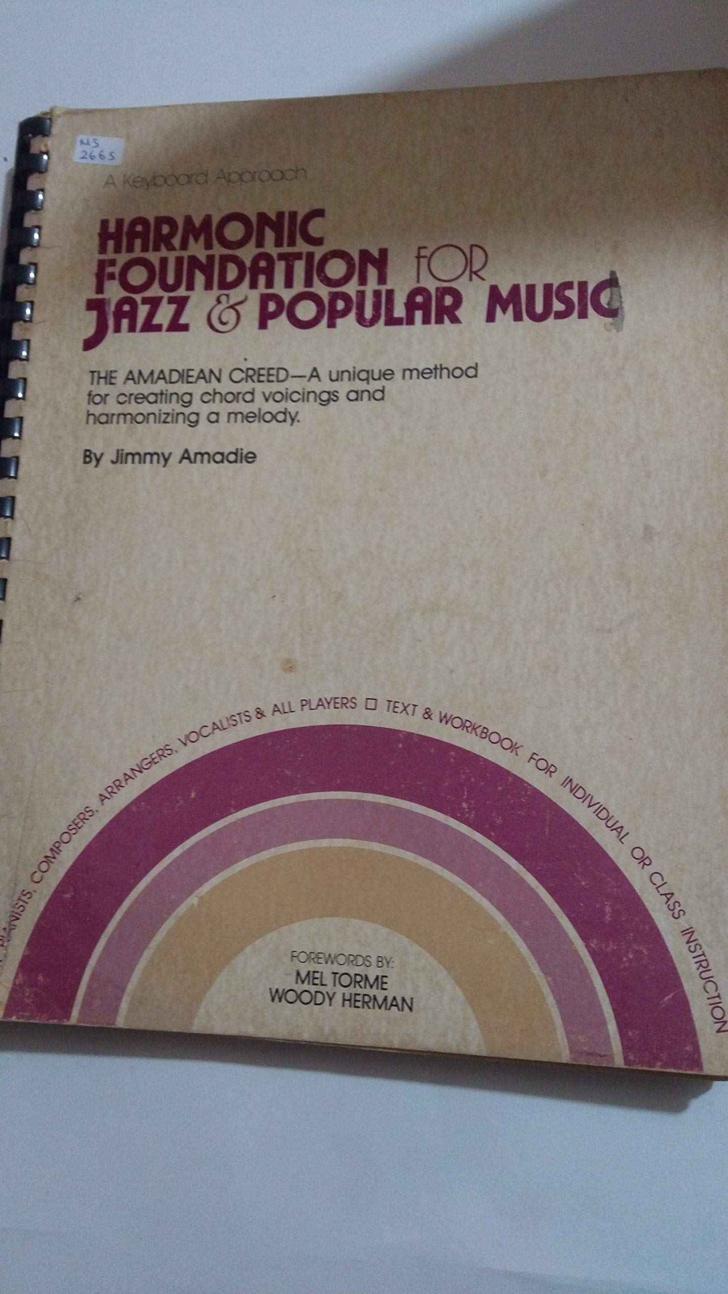 Harmonic Foundation for Jazz and Popular Music