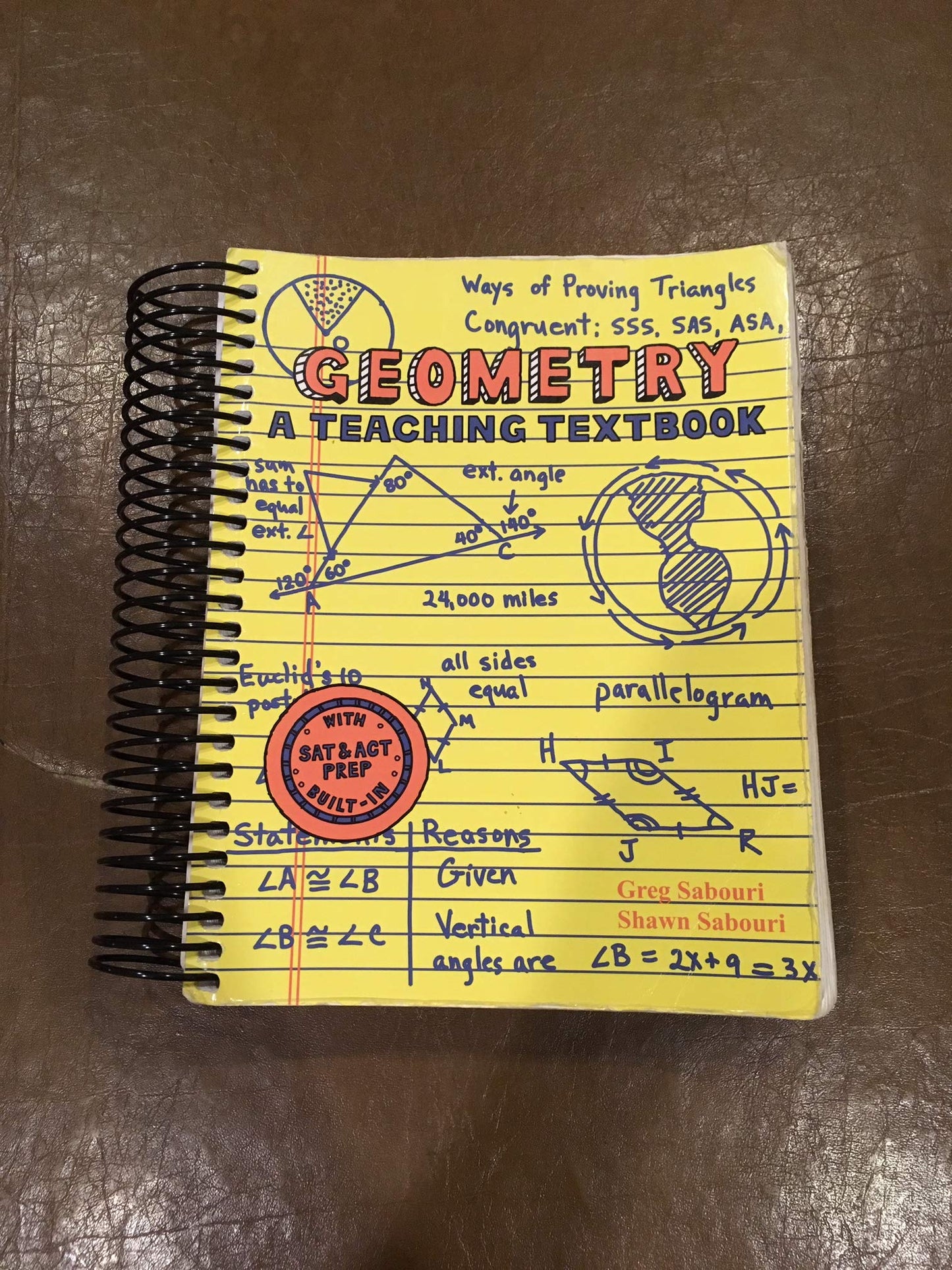 Geometry: A Teaching Textbook, Complete Curriculum [Spiral-bound]