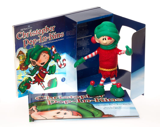 Pop In Kins Elf Pop-In-Kins Christopher Bookset - 5242
