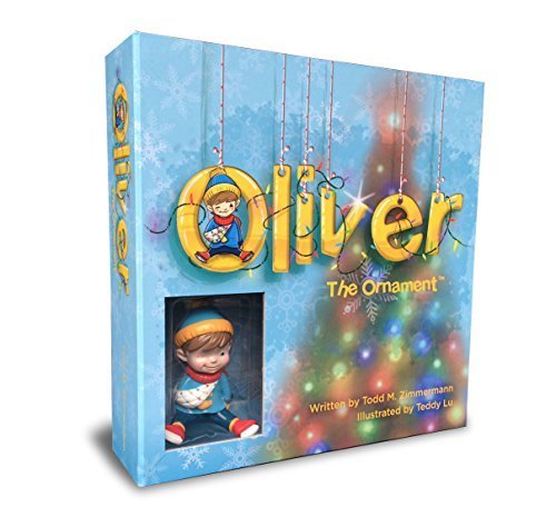 Oliver the Ornament Boxed Gift Set, a hardcover Christmas Book by Todd M. Zimmermann & Includes Oliver The Christmas Ornament – 1st Book in 7-Book Series - Christmas Books for Kids