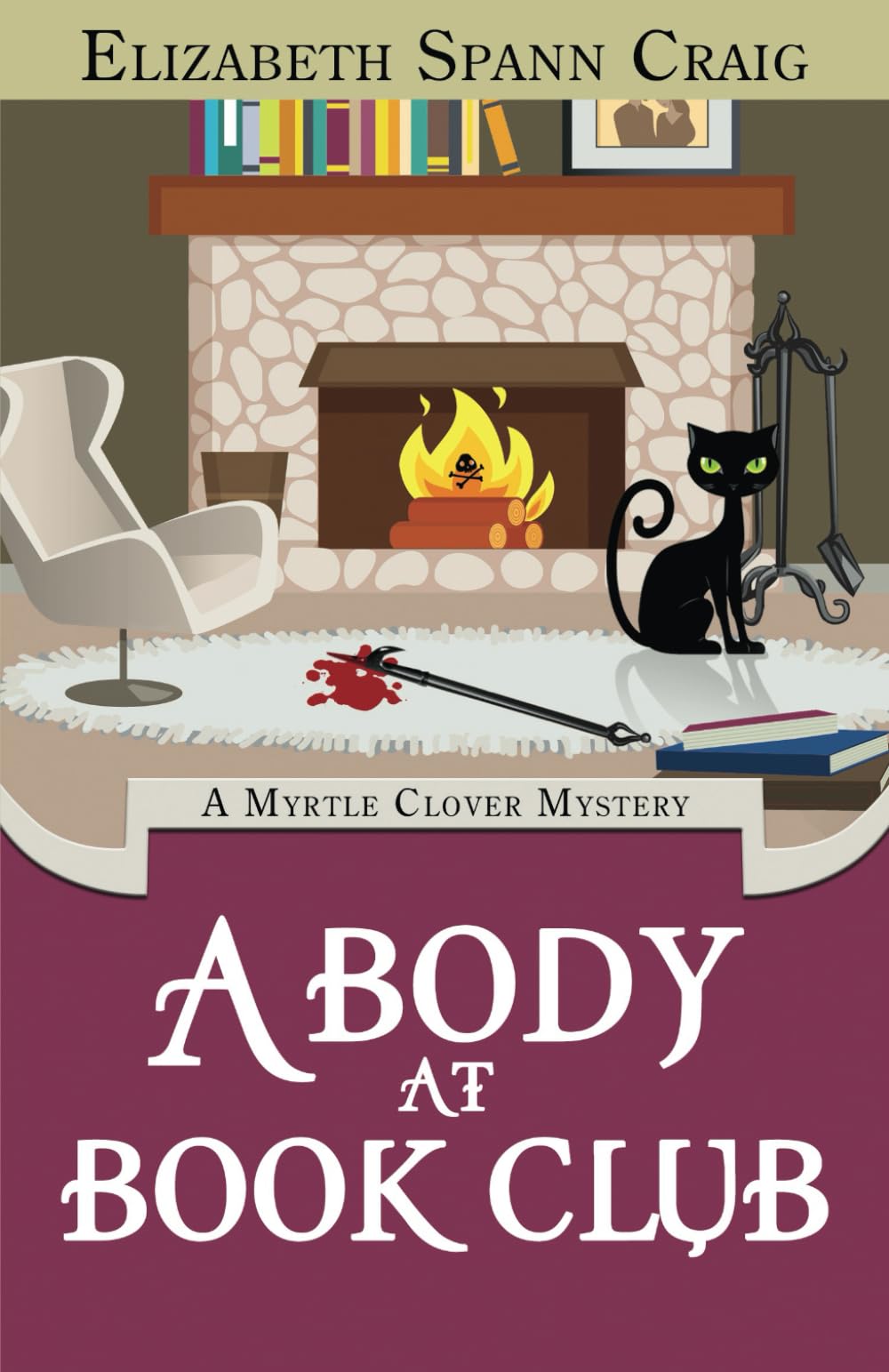 A Body at Book Club (A Myrtle Clover Cozy Mystery)