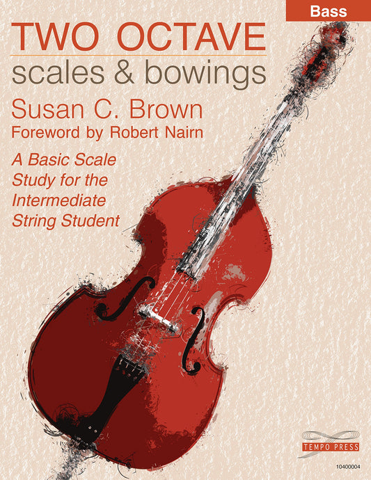 Two Octave Scales and Bowings - Bass - 6162