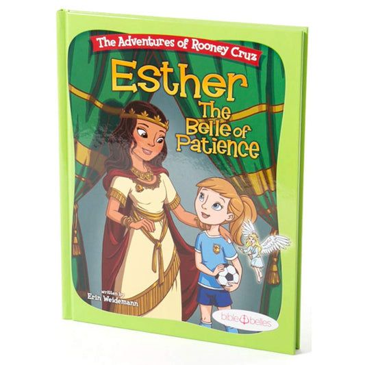Bible Stories for Girls, "The Adventures of Rooney Cruz: Esther The Belle of Patience" A Bible Story Book For Kids, Teaching Patience Book Esther Bible Study for Christian Girls & Boys - 5810