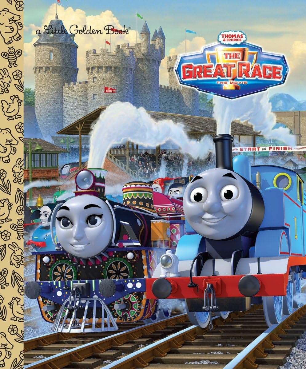 Thomas & Friends The Great Race (Thomas & Friends) (Little Golden Book)