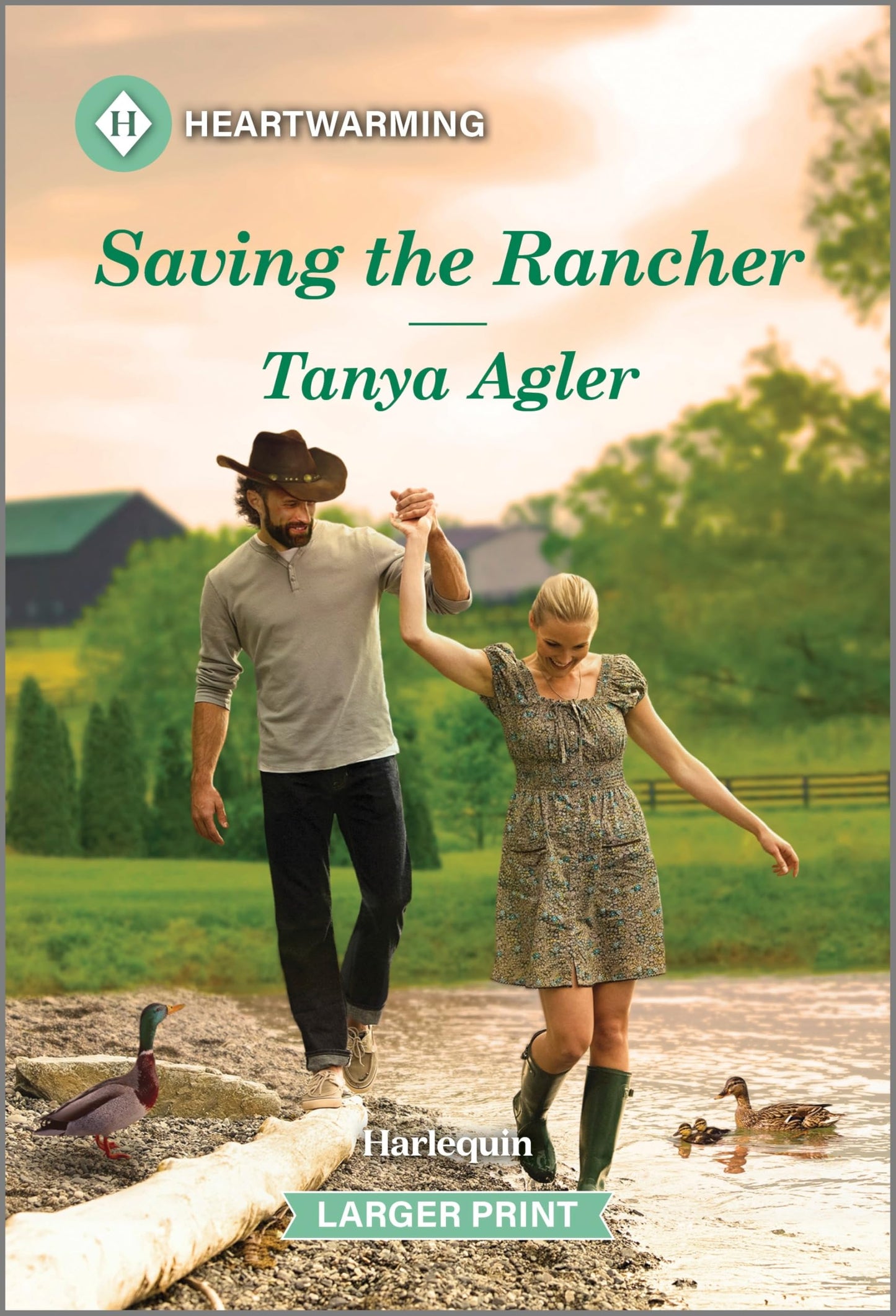 Saving the Rancher: A Clean and Uplifting Romance (A Violet Ridge Novel, 2)