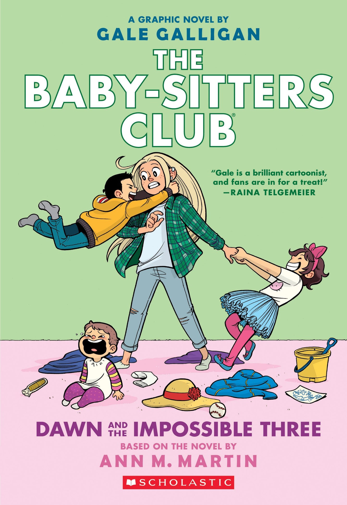 Dawn and the Impossible Three: A Graphic Novel (The Baby-Sitters Club #5): Full-Color Edition (The Baby-Sitters Club Graphix)