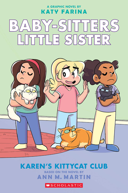 Karen's Kittycat Club: A Graphic Novel (Baby-Sitters Little Sister #4) (4) (Baby-Sitters Little Sister Graphix) - 5258