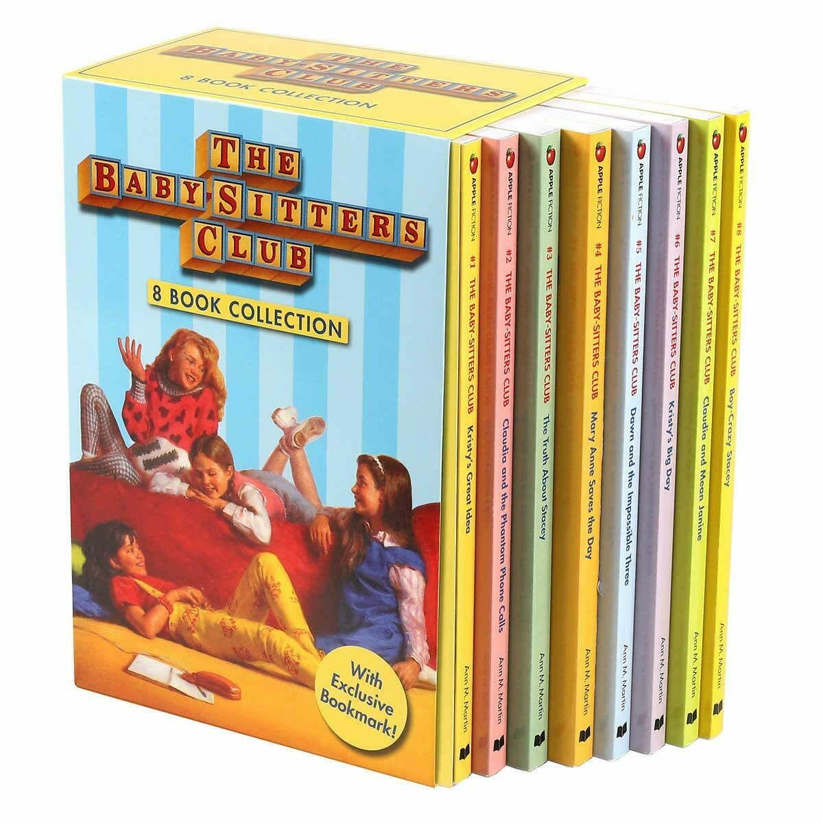 Babysitters Club 8 Book Collection With Exclusive Bookmark: 8 Book Classic Collection: Friendship collection.