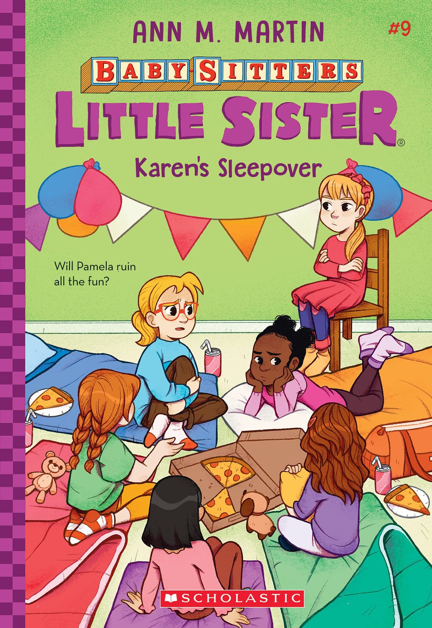 Karen's Sleepover (Baby-Sitters Little Sister #9) (9)