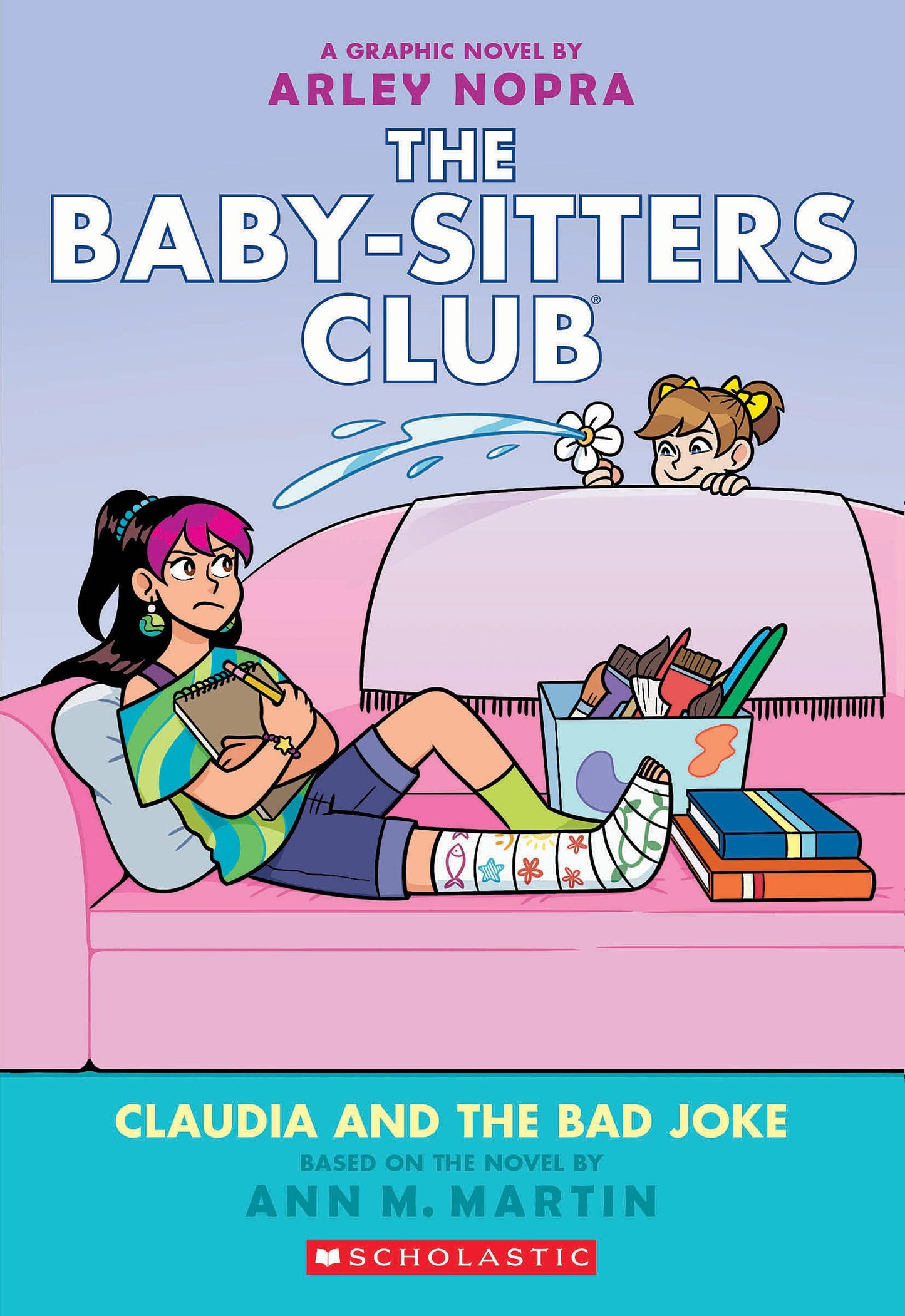 Claudia and the Bad Joke: A Graphic Novel (The Baby-sitters Club #15) (The Baby-Sitters Club Graphix)