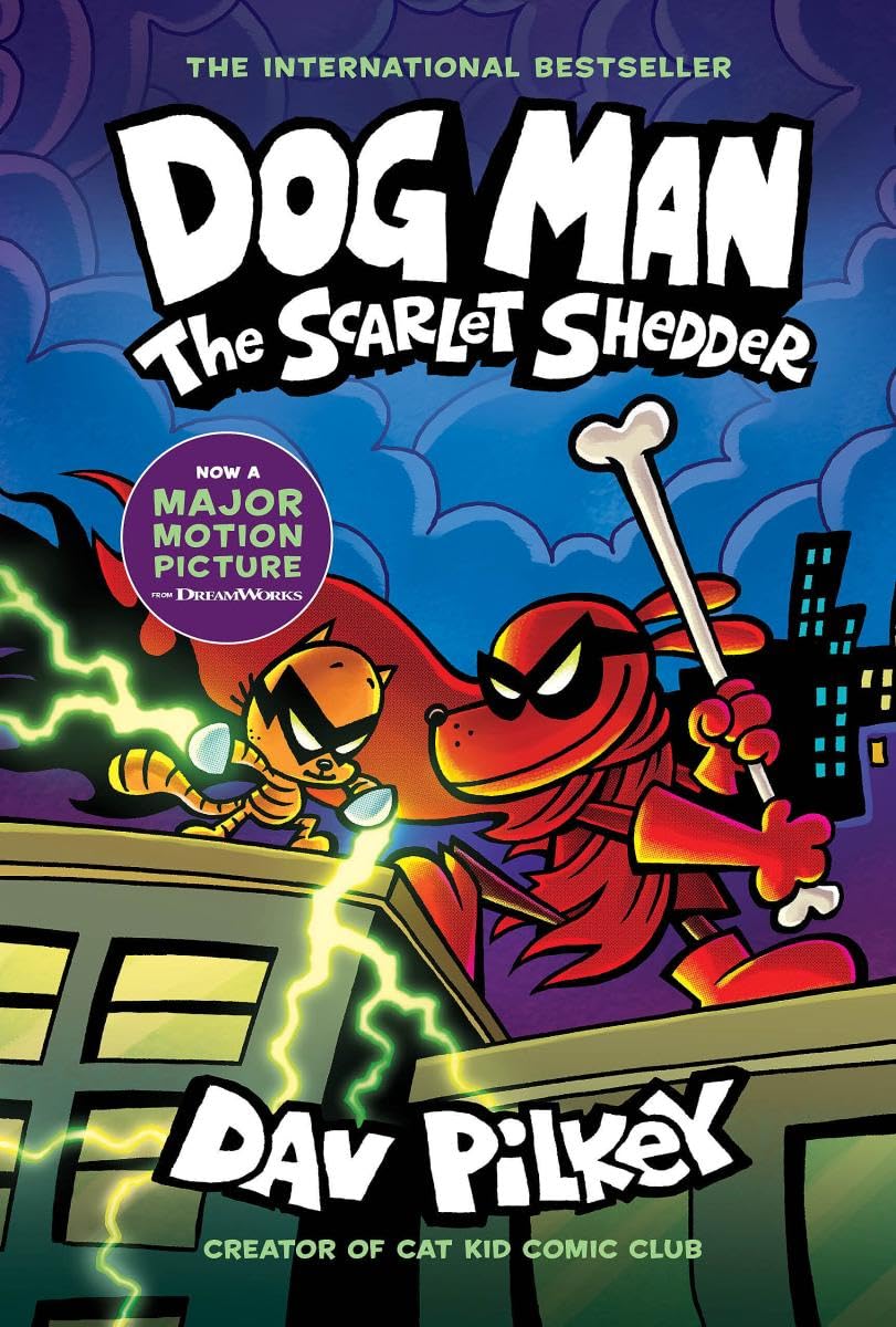 Dog Man: The Scarlet Shedder: A Graphic Novel (Dog Man #12): From the Creator of Captain Underpants (12)