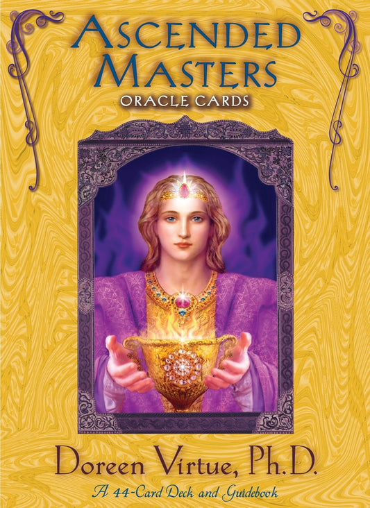 Ascended Masters Oracle Cards: 44-Card Deck and guidebook - 4251