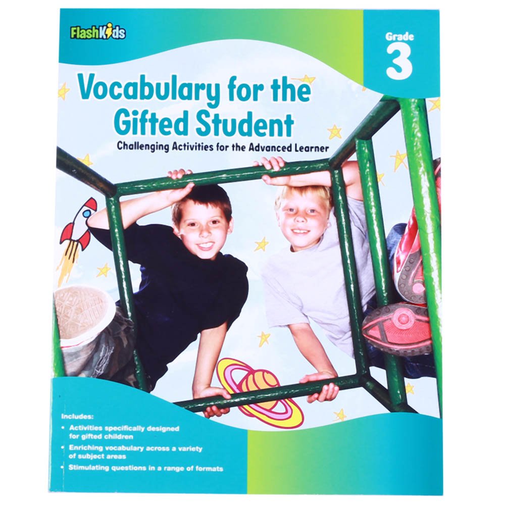 Vocabulary for the Gifted Student Grade 3 (For the Gifted Student): Challenging Activities for the Advanced Learner