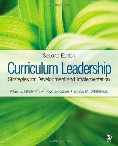 Curriculum Leadership: Strategies for Development and Implementation