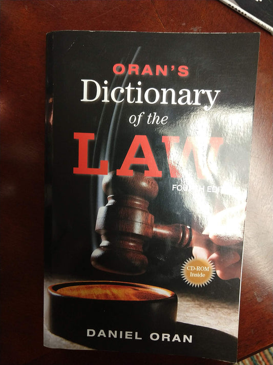 Oran's Dictionary of the Law - 6793