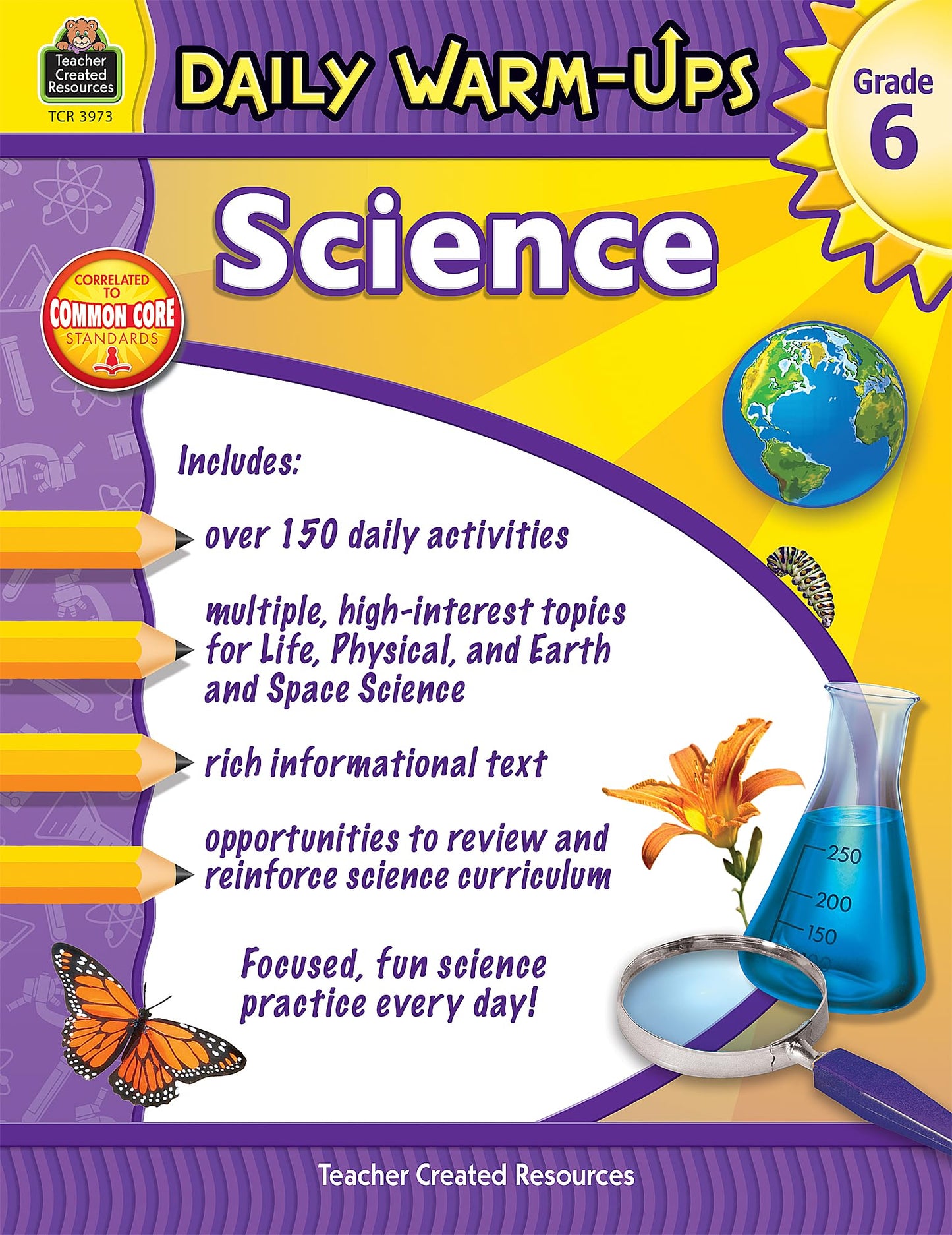 Daily Warm-Ups: Science Grade 6: Science Grade 6
