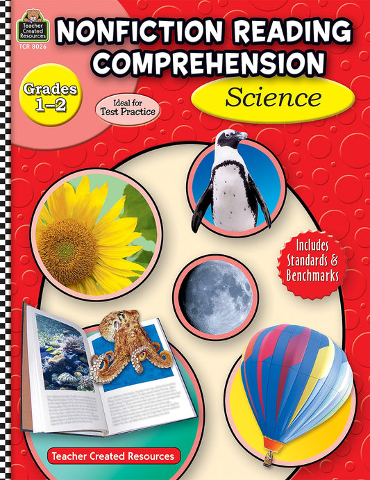Nonfiction Reading Comprehension: Science, Grades 1-2: Science, Grades 1-2 - 415
