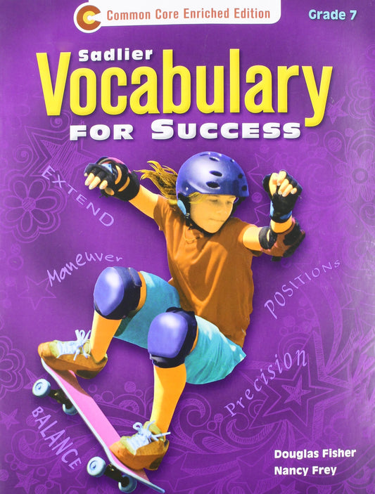 Vocabulary for Success Level B, Grade 7 - Student Edition - 7585