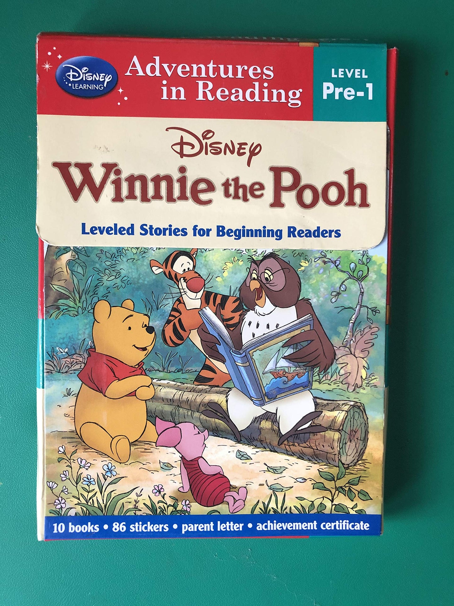 Winnie the Pooh: Reading Adventures Winnie the Pooh Level Pre-1 Boxed Set
