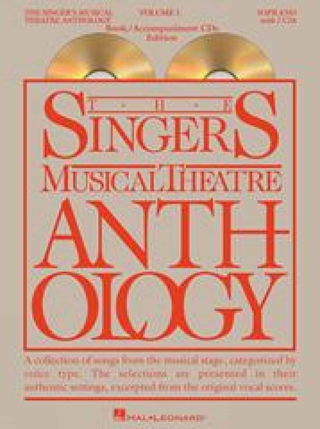 The Singer's Musical Theatre Anthology - Volume 1: Soprano Vocal Collection Songbook with Online Audio | Broadway Musical Theatre Sheet Music for ... Musical Theatre Anthology (Songbooks))