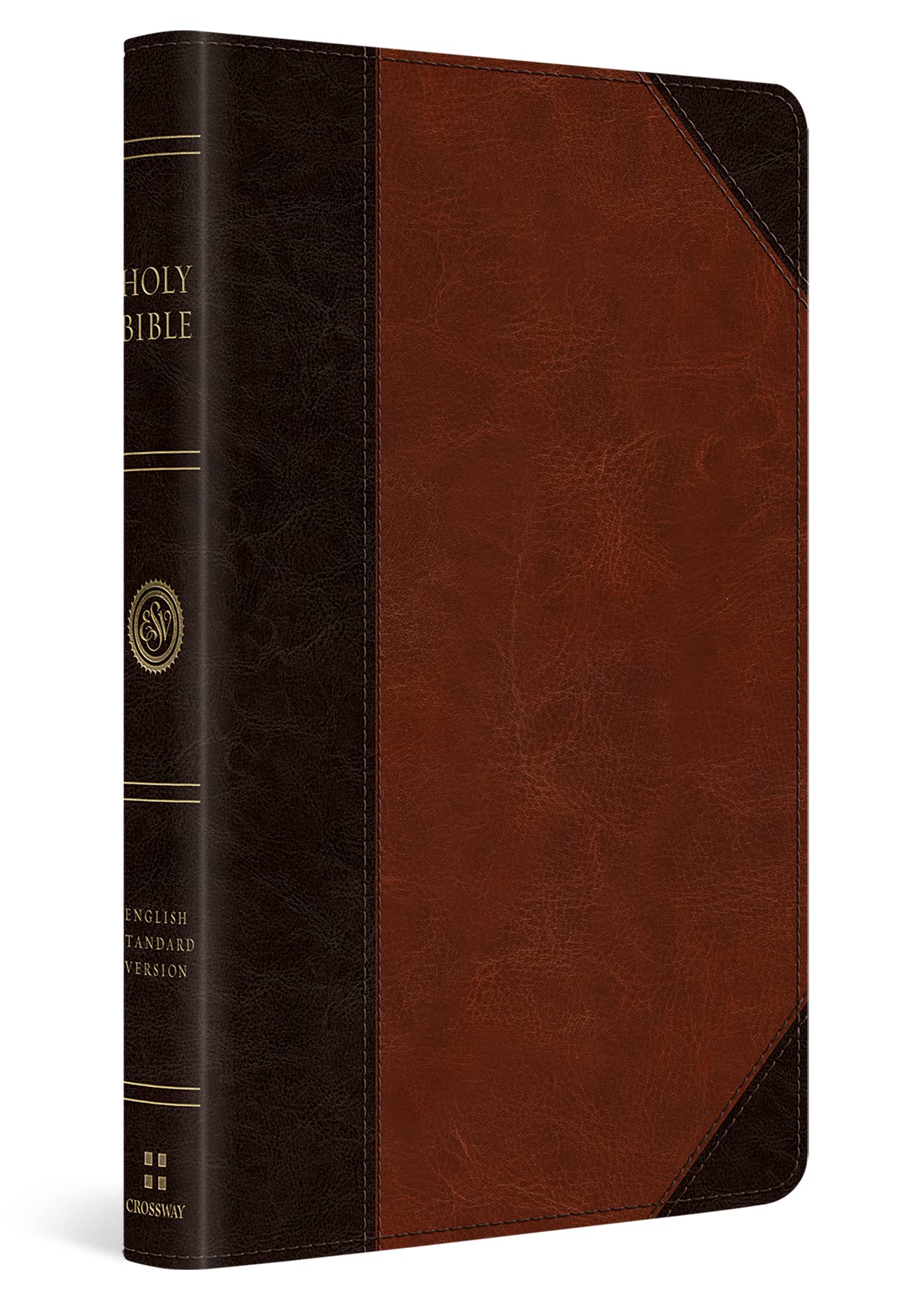 ESV Thinline Reference Bible (TruTone, Brown/Cordovan, Portfolio Design)