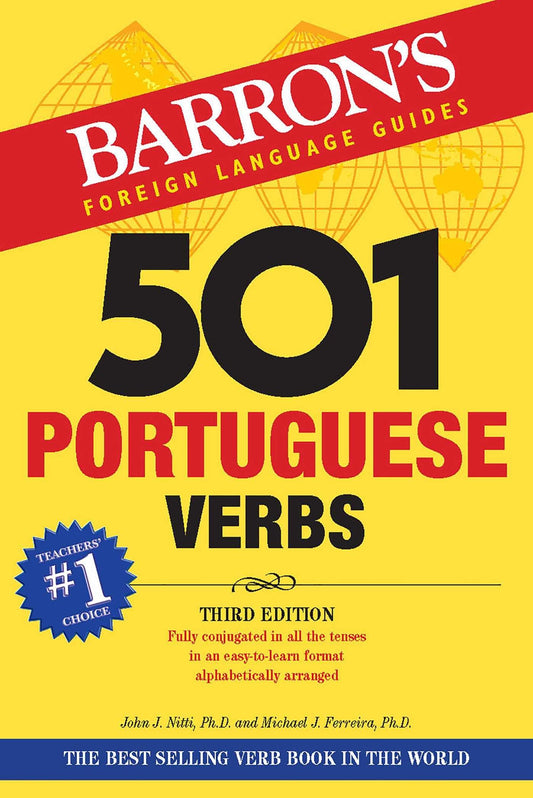 501 Portuguese Verbs (Barron's 501 Verbs) - 6623