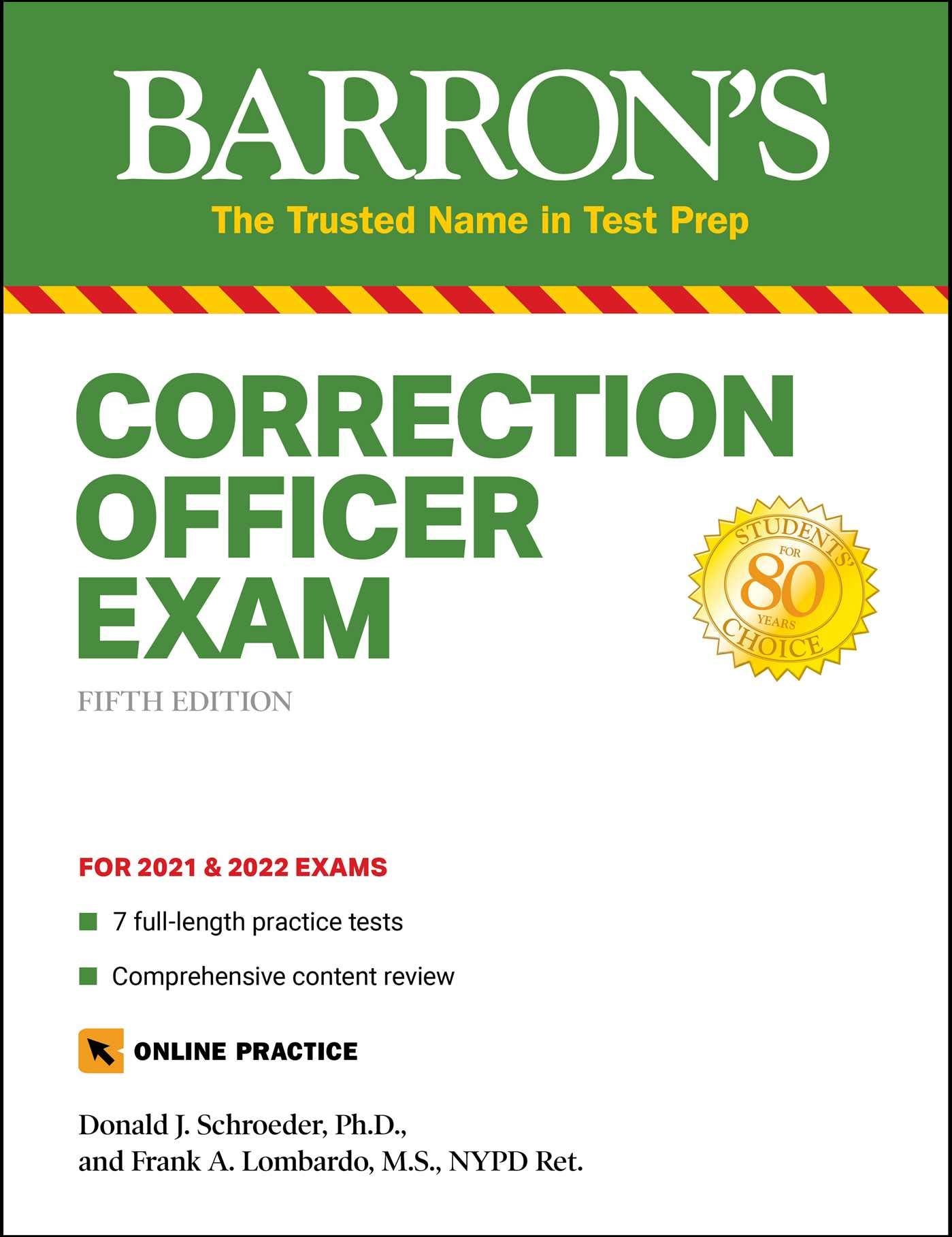 Correction Officer Exam: with 7 Practice Tests (Barron's Test Prep)
