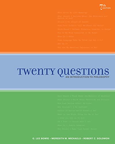 Twenty Questions: An Introduction to Philosophy - 9697