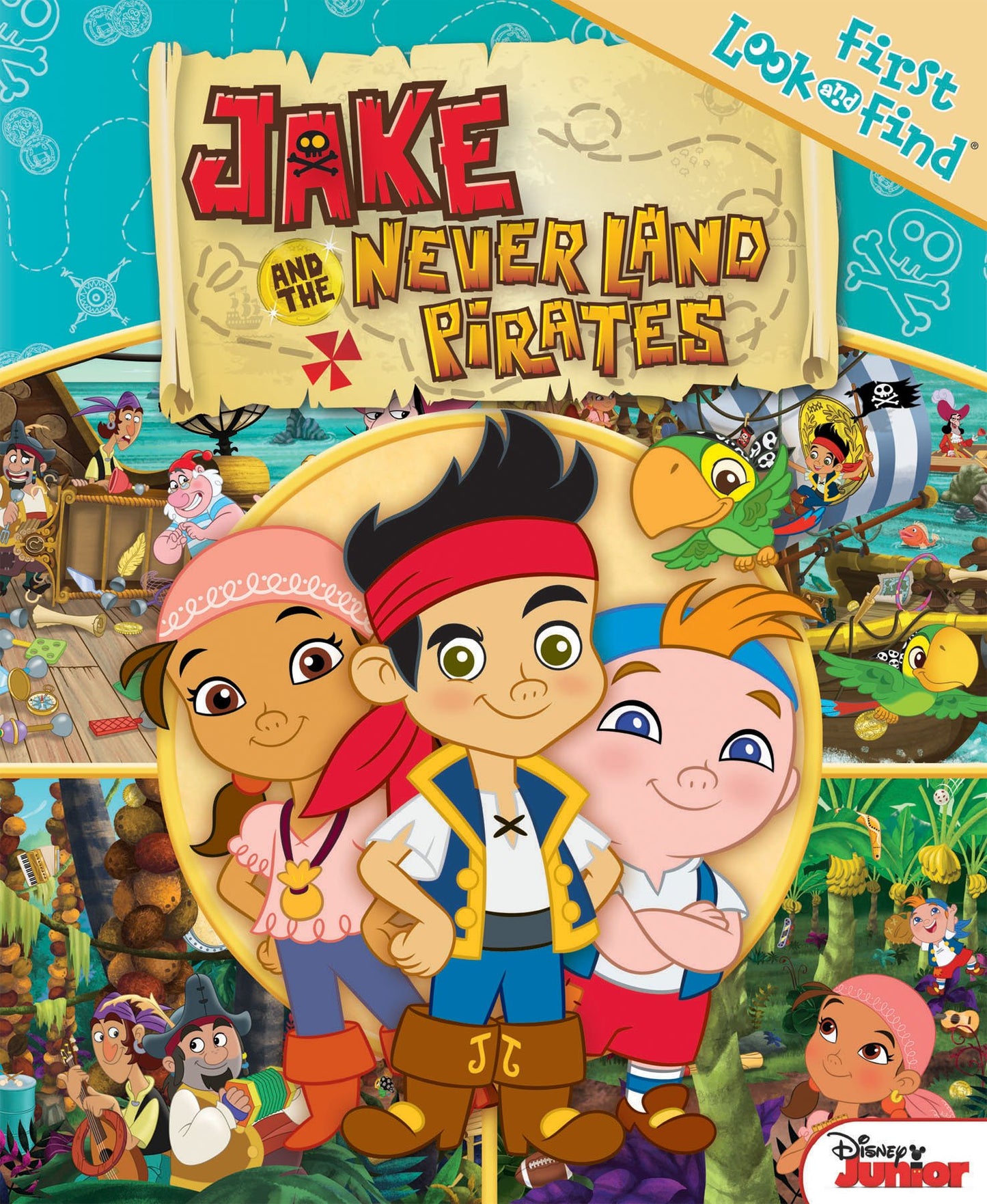 My First Look Find Jake and the Neverland Pirates (First Look and Find) - 8306