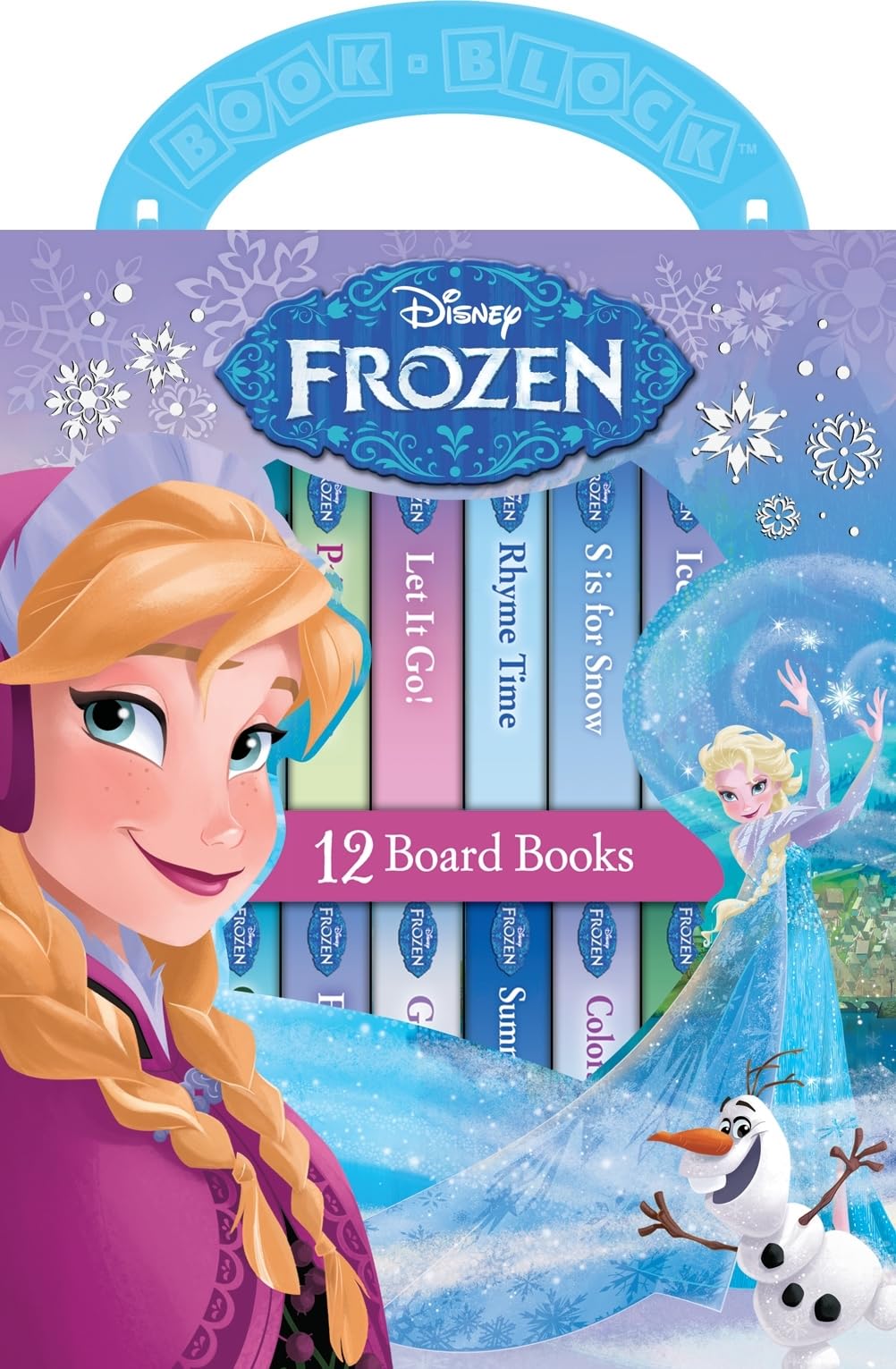 Disney Frozen - My First Library Board Book Block 12-Book Set - PI Kids