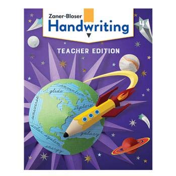 Handwriting © 2020 Grade 4 Teacher Edition
