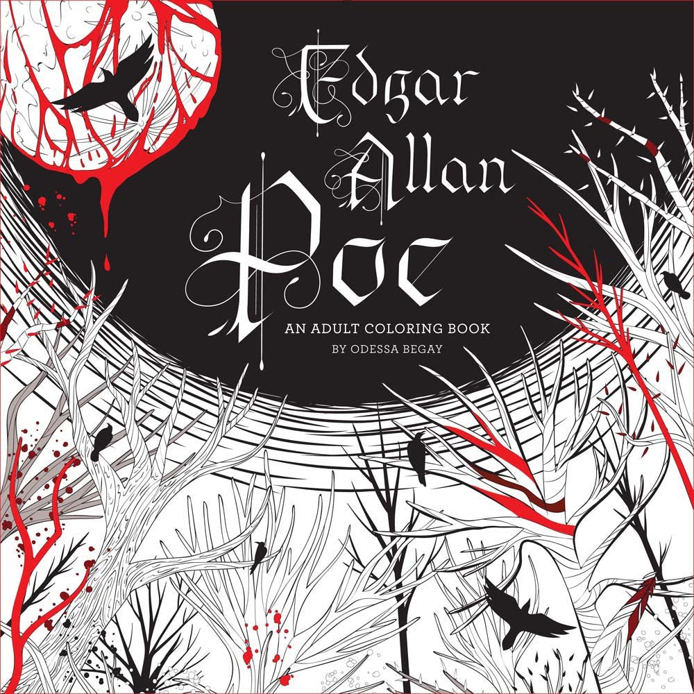 Edgar Allan Poe: an Adult Coloring Book