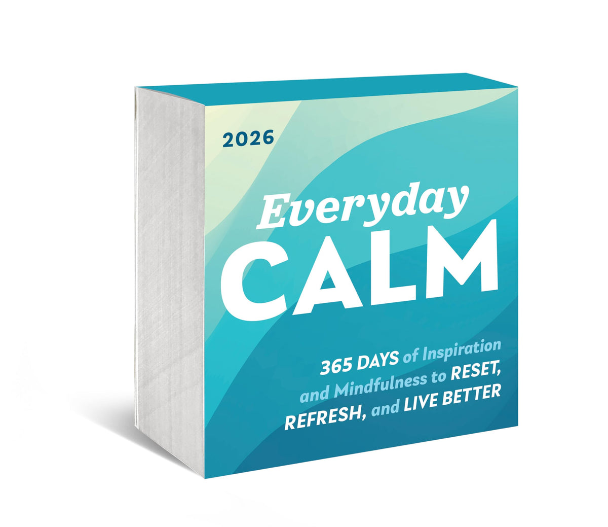 2026 Everyday Calm Boxed Calendar: 365 Days of Inspiration and Mindfulness to Reset, Refresh, and Live Better (Motivational, Self-Care & Daily Stress Relief Desk Gift)