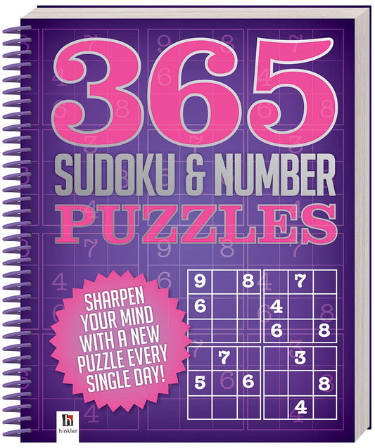365 Puzzles: Sudoku & number puzzles