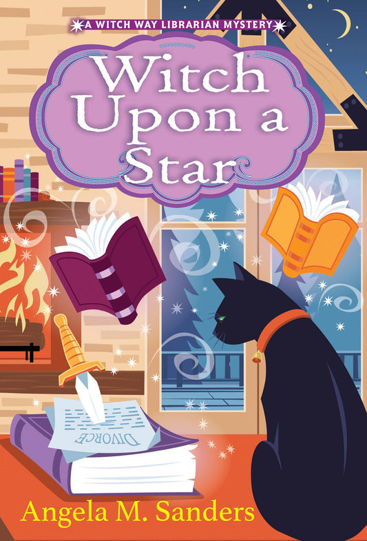Witch Upon a Star (Witch Way Librarian Mysteries) - 7368