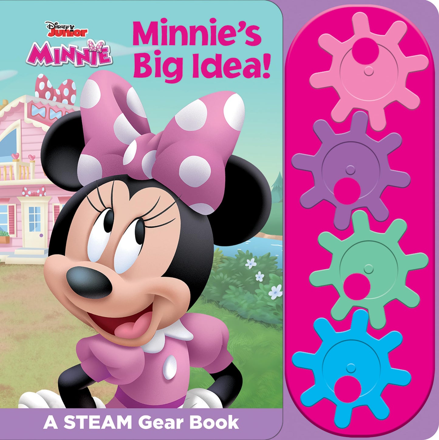 Disney Junior Minnie Mouse - Minnie’s Big Idea! - A STEAM Gear Sound Book - PI Kids