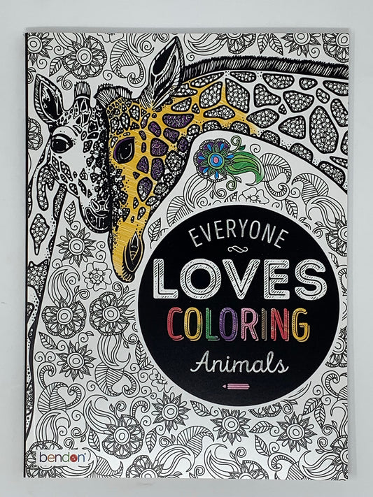 Bendon 26793 Animals Advanced Coloring Book