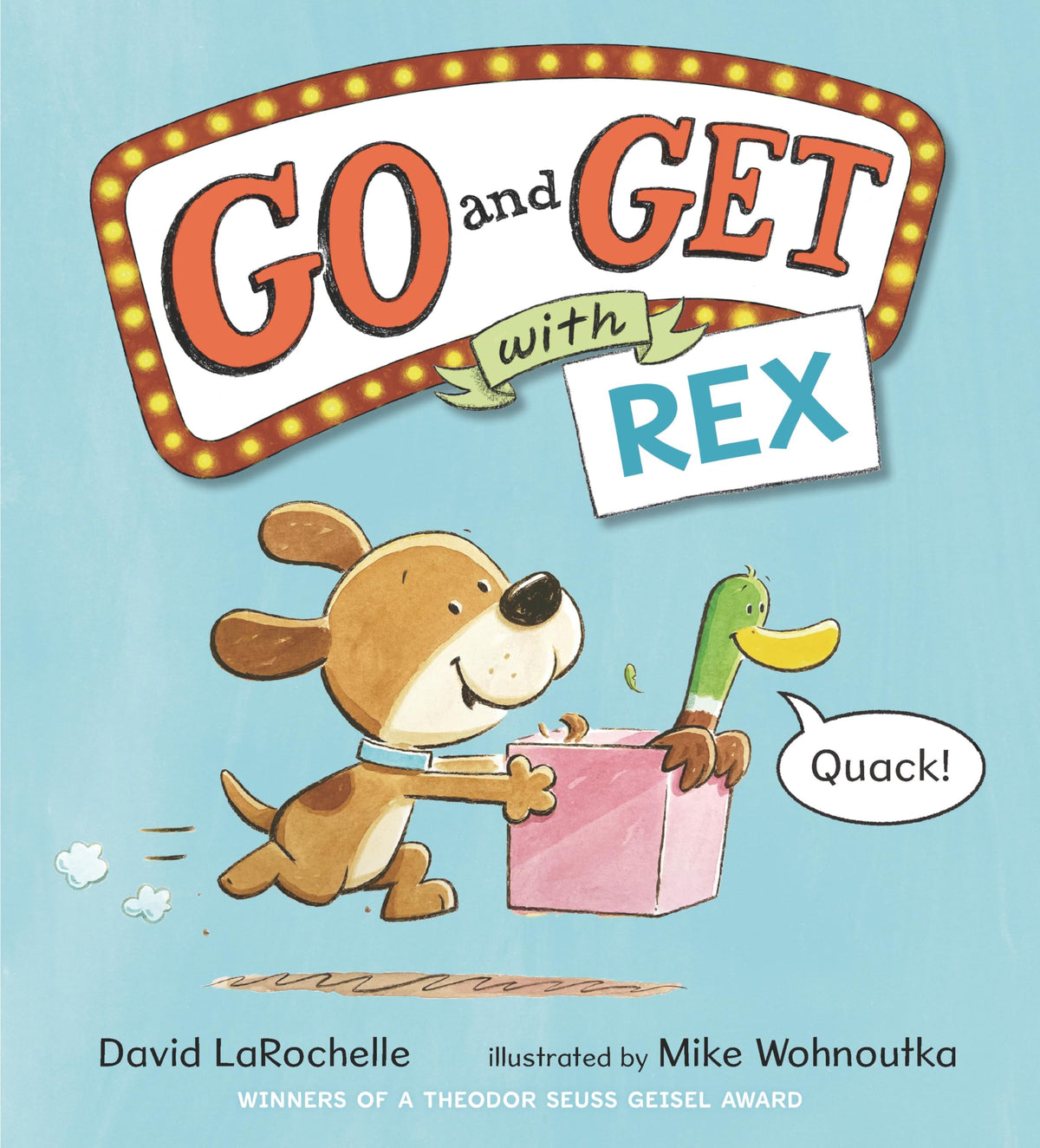 Go and Get with Rex: (An Alphabet Game Story and Creative Letter Hunt Book for Reading Readiness For Kids Ages 3-7)