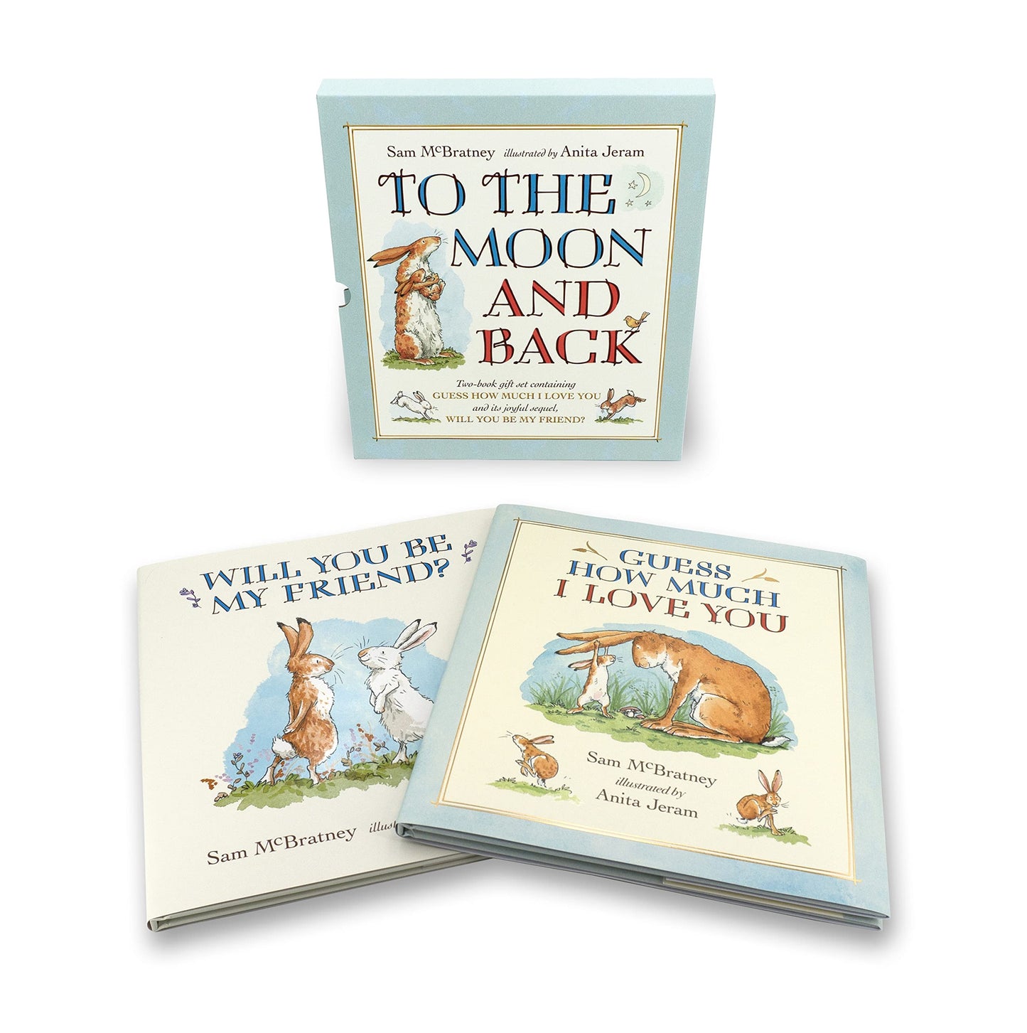 To the Moon and Back: Guess How Much I Love You and Will You Be My Friend? Slipcase - 9863