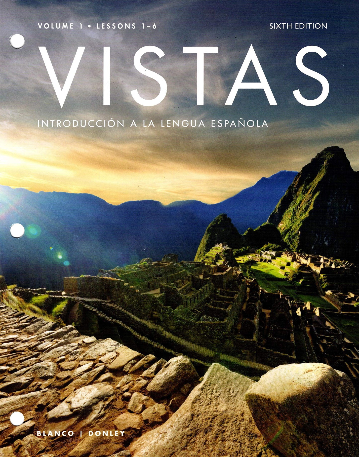 Vistas: Introduccion a la Lengua Espanola [Volume 1, Lessons 1-6], 6th Edition - 7965