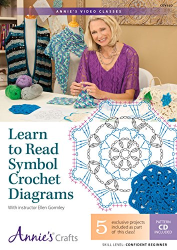 Learn to Read Symbol Crochet Diagrams Class DVD: With Instructor Ellen Gormley - 7605