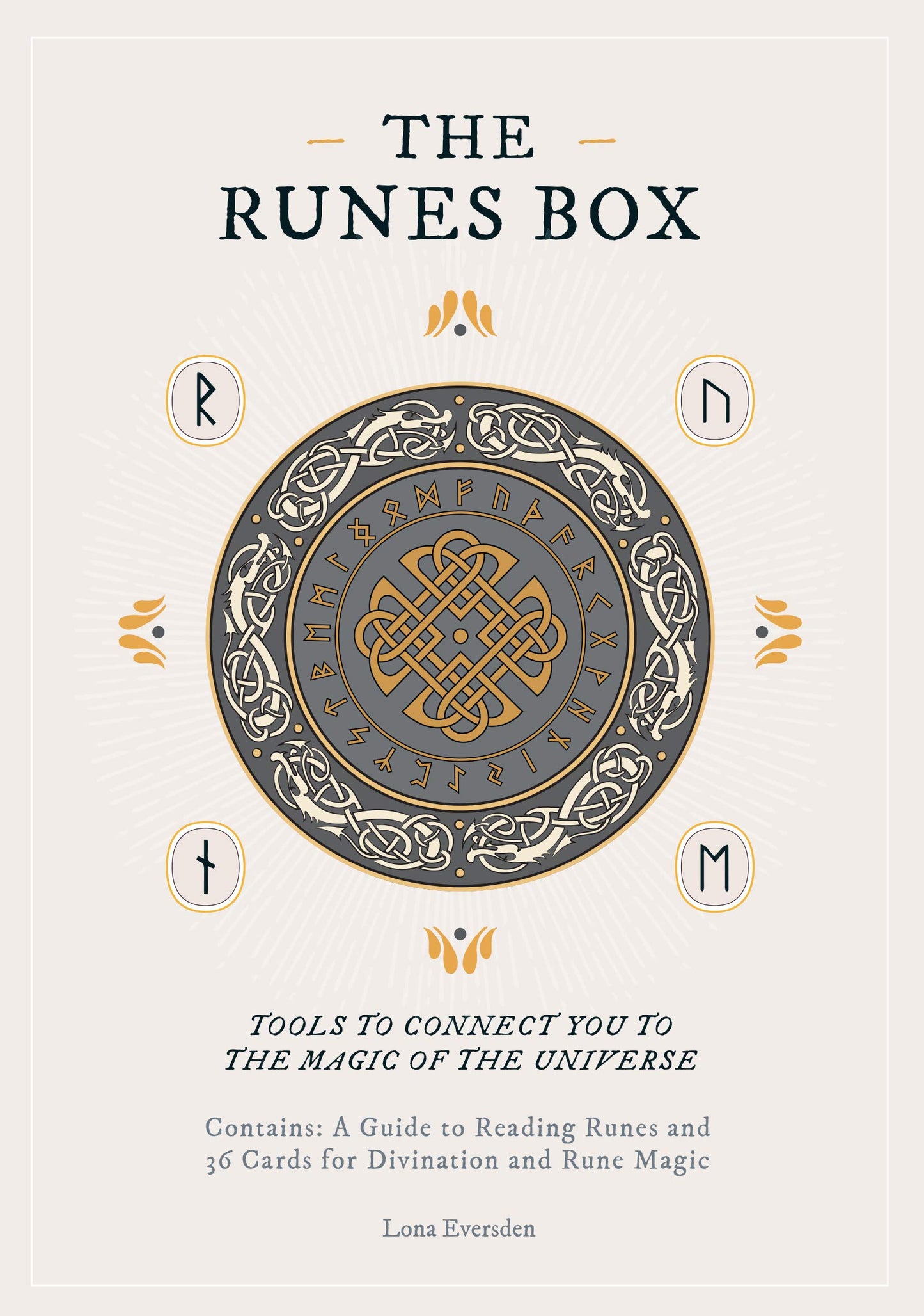 The Runes Box: Tools to Connect You to The Magic of The Universe - Contains: A Guide to Reading Runes and 36 Cards for Divination and Rune Magic (Volume 1) (Mindful Practice Deck, 1)