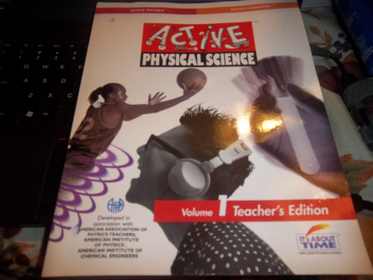 Active Physical Science Volume 1 Teacher's Edition - 6813