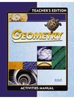 Geometry Activity Teacher Manual Grd 10 3rd Edition