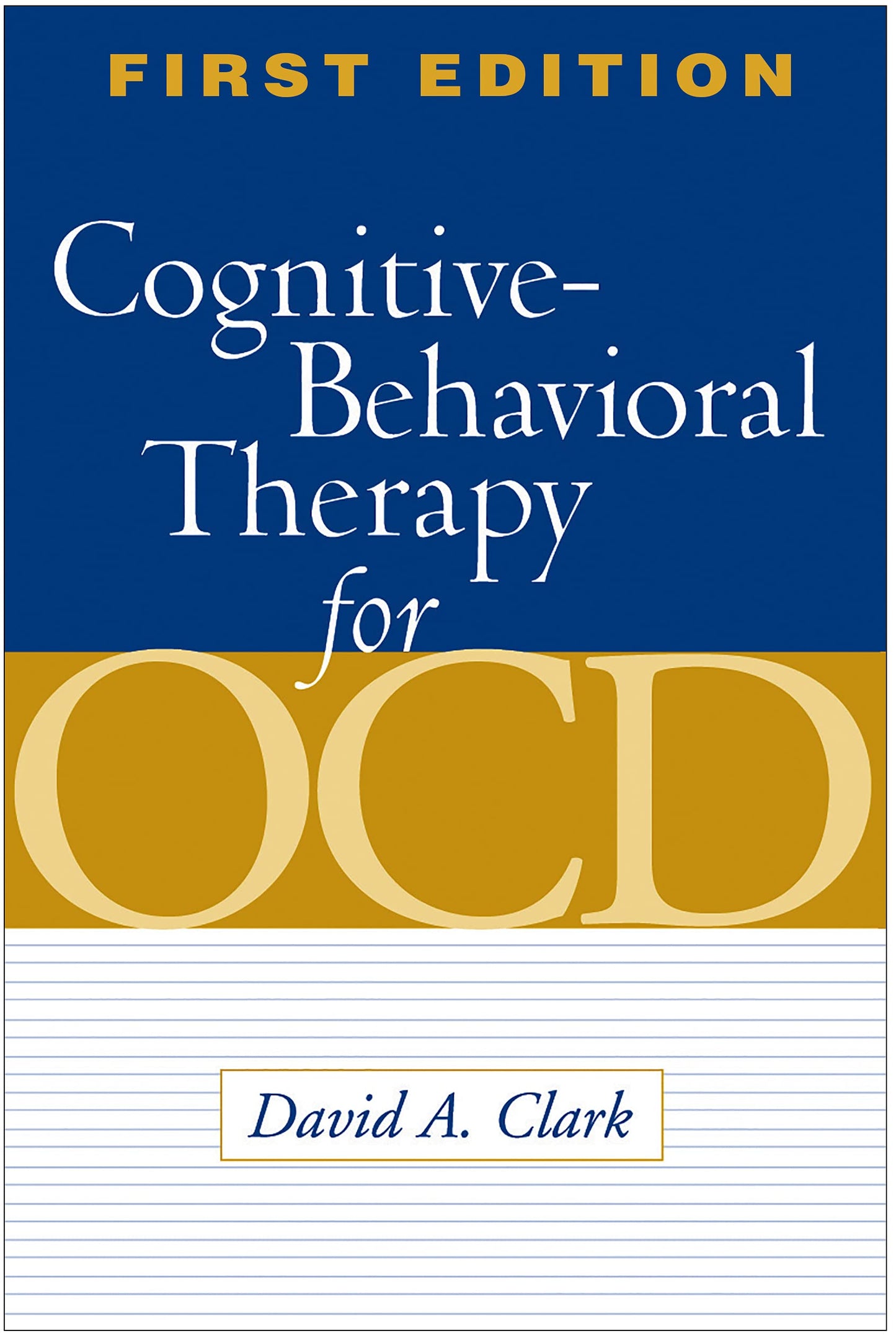 Cognitive-Behavioral Therapy for OCD