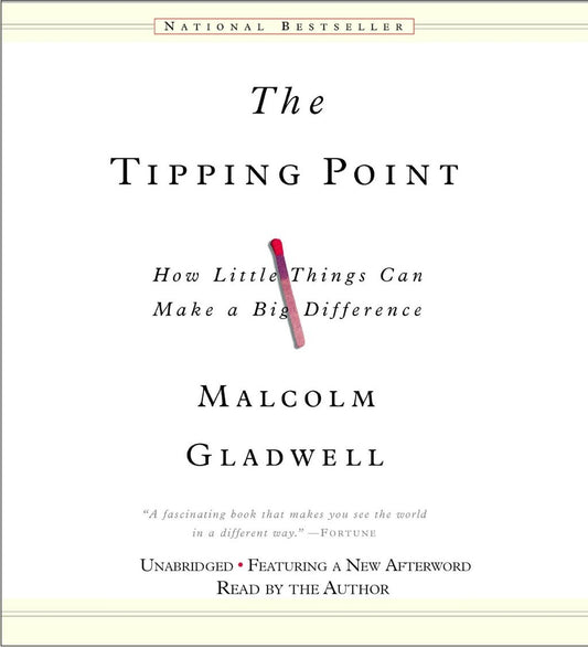 The Tipping Point: How Little Things Can Make a Big Difference - 1877