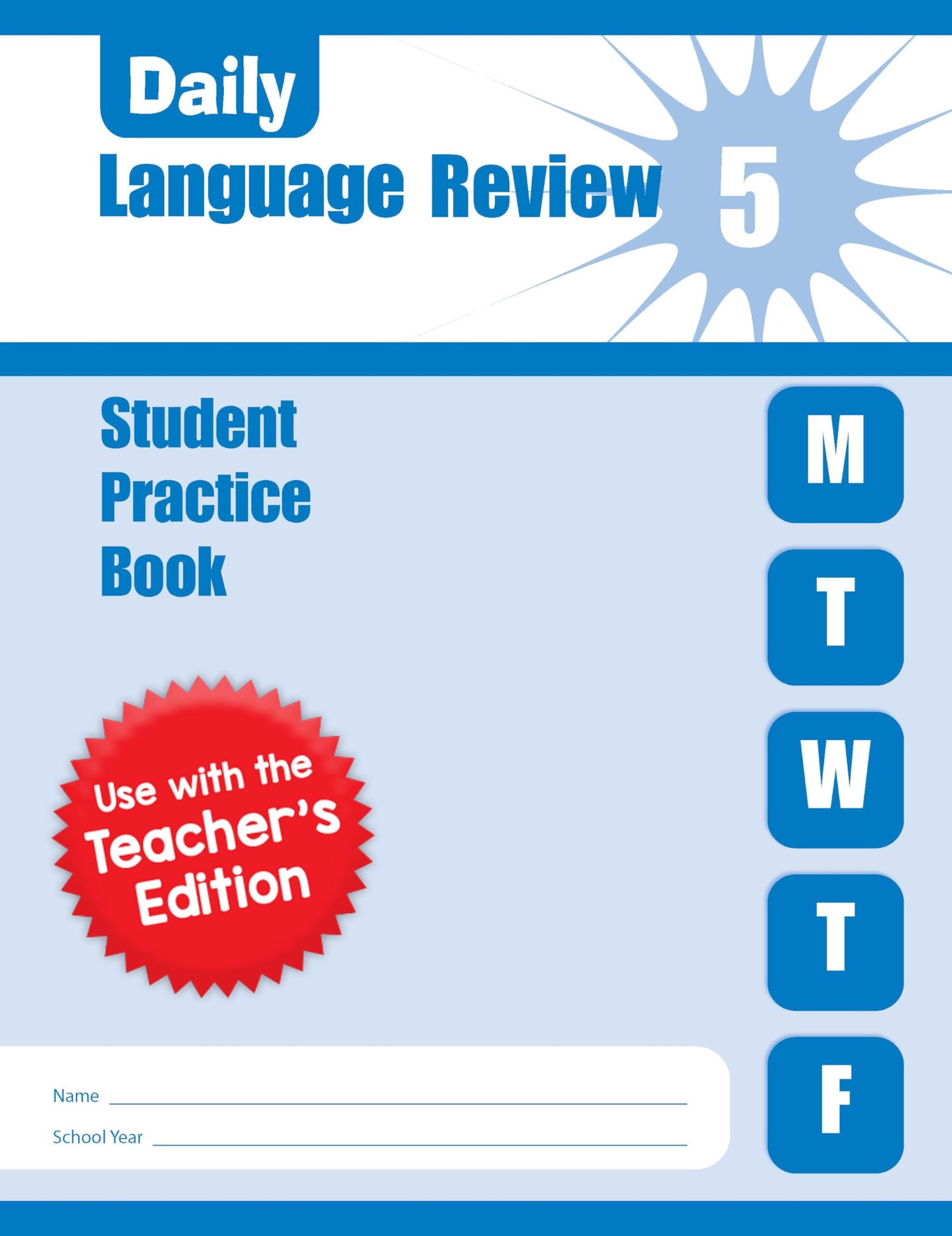 Evan-Moor Daily Language Review, Grade 5 Student Workbook