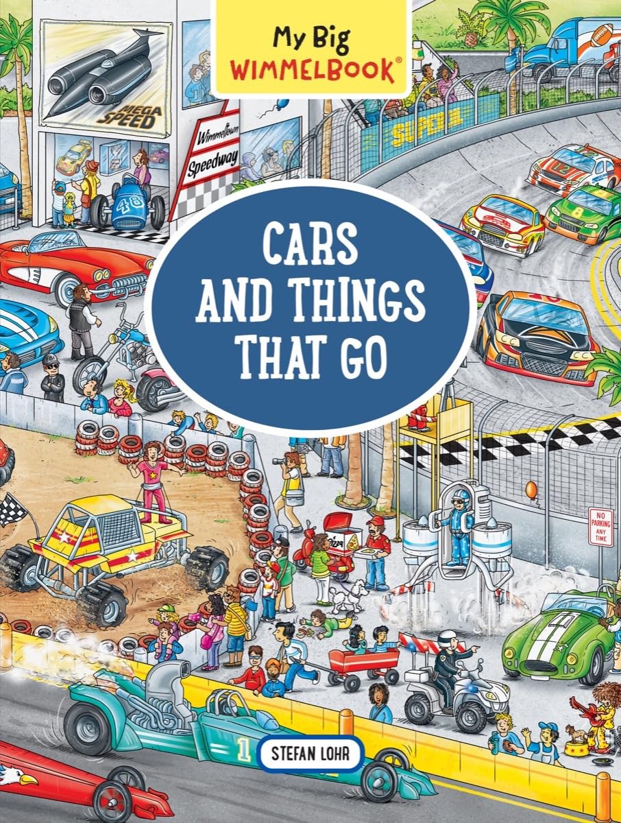 My Big Wimmelbook®―Cars and Things That Go: A Look-and-Find Book (Kids Tell the Story)