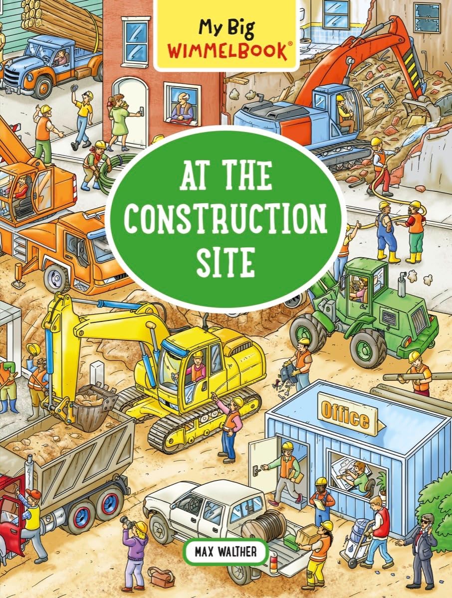 My Big Wimmelbook®―At the Construction Site: A Look-and-Find Book (Kids Tell the Story)